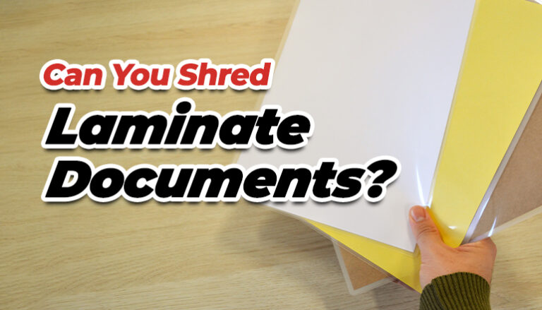 Can You Shred Laminated Documents Shred Confidential 1Shred